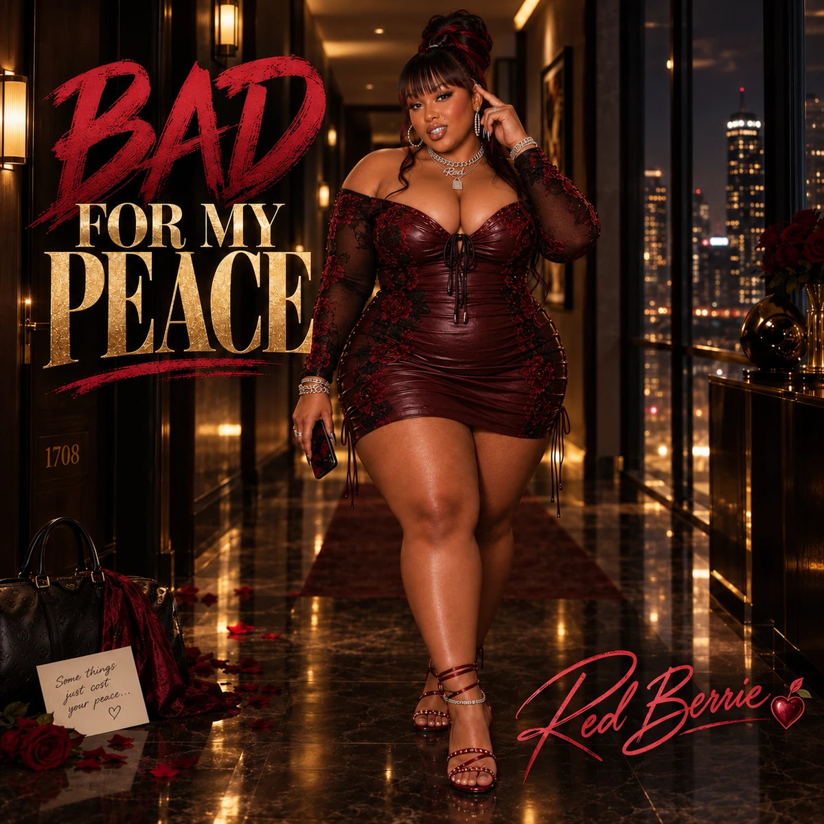 Bad For My Peace by Red Berrie cover